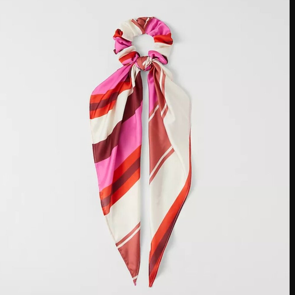 Ann Taylor Silk Scrunch and Scarf set